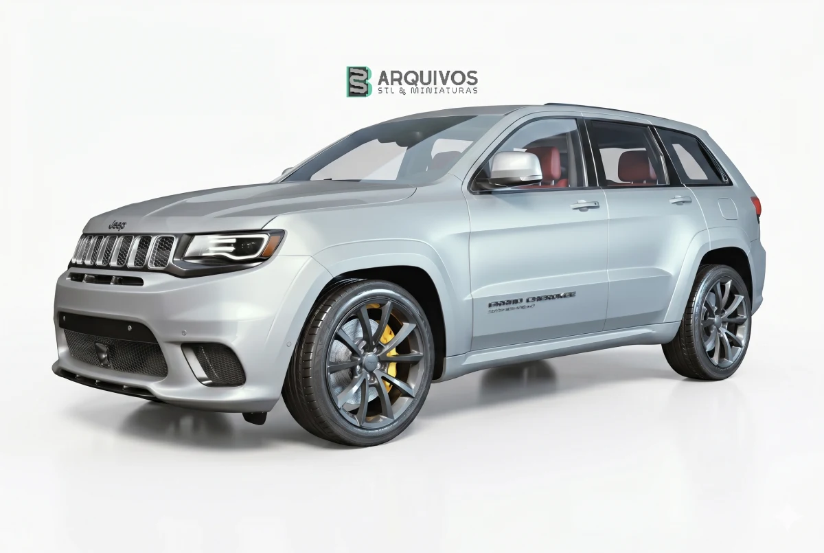 Modelo 3D STL - Jeep Grand Cherokee Trackhawk